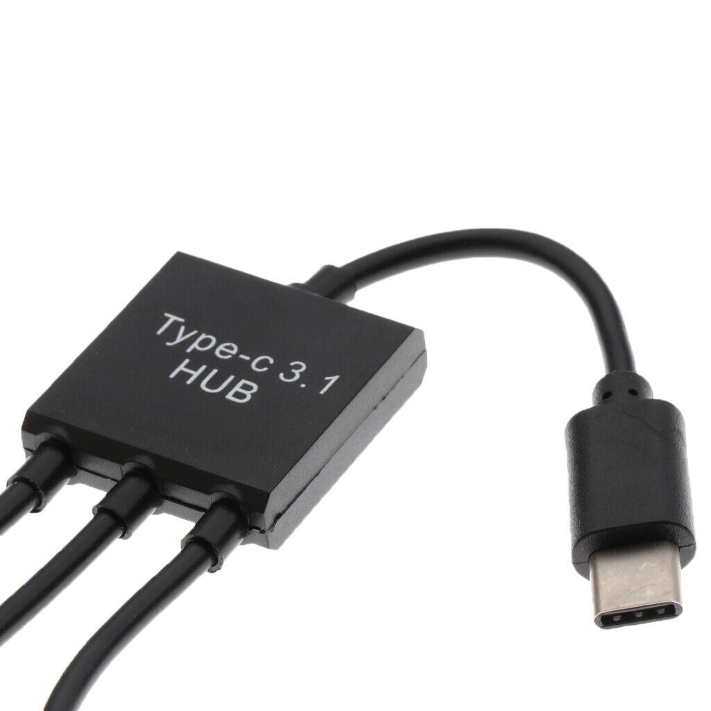 USB Type C Male To Micro USB 2USB2.0 Host OTG With Micro USB Cable For Phone