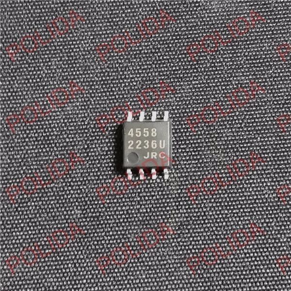 50PCS DUAL OP AMP IC JRC SOP-8W ( DMP-8 ) NJM4558M NJM4558 JRC4558 4558