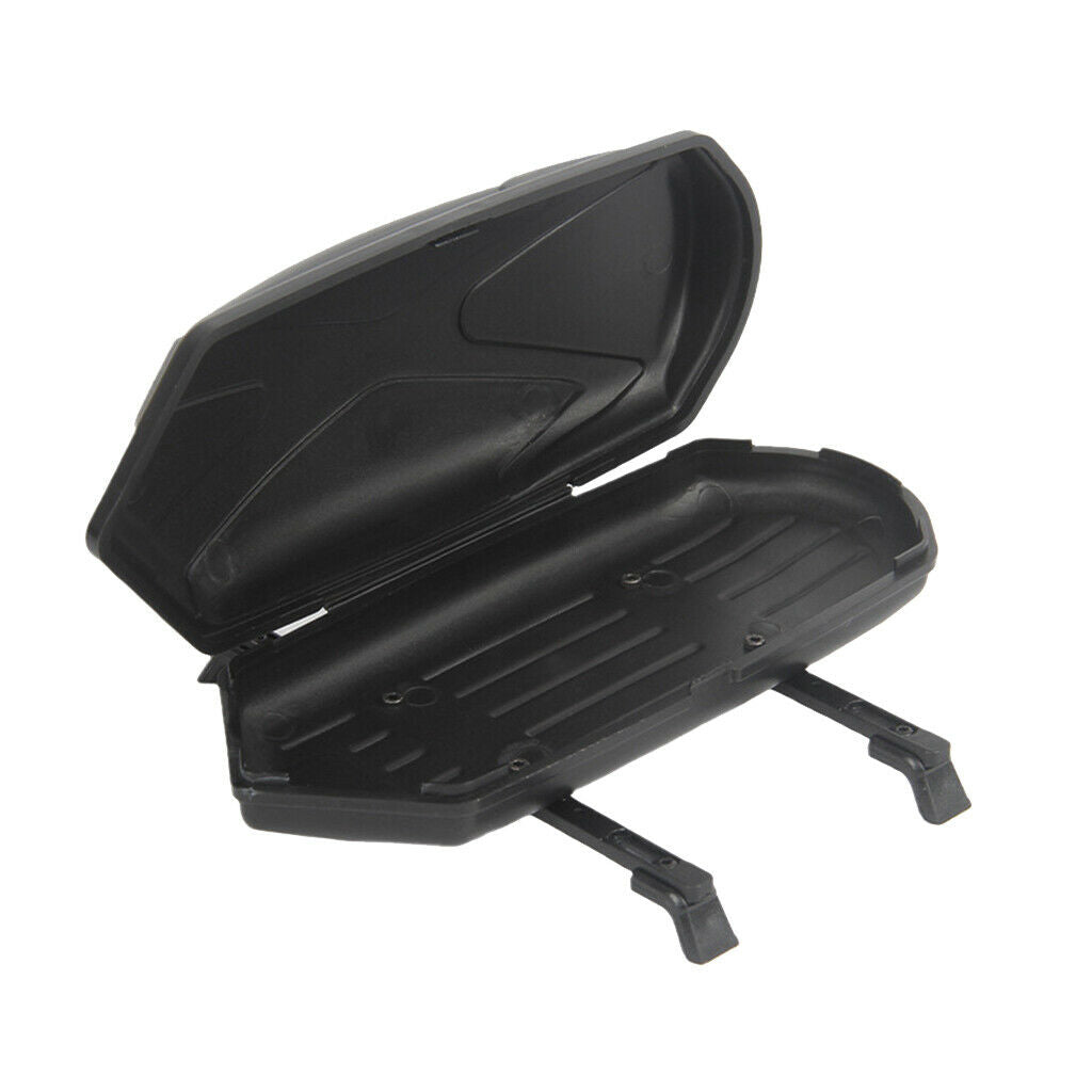 ABS Upgrade RC Car Roof Trunk Luggage Suitcase Roof Luggage Box with Rail 1/12
