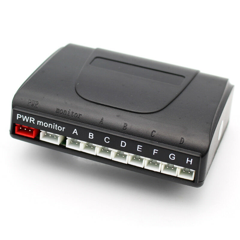 12V Car Video Parking Sensor Reverse Backup Radar LED Display Monitor 8 Sensors