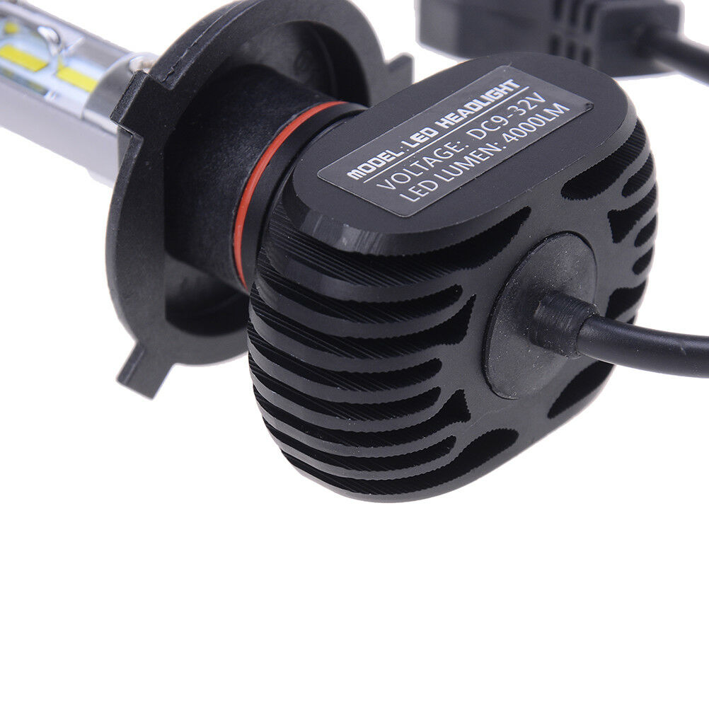 H4 9003 hb2 led headlight kit light lamp bulb high low beam 50w 8000lm BDAU