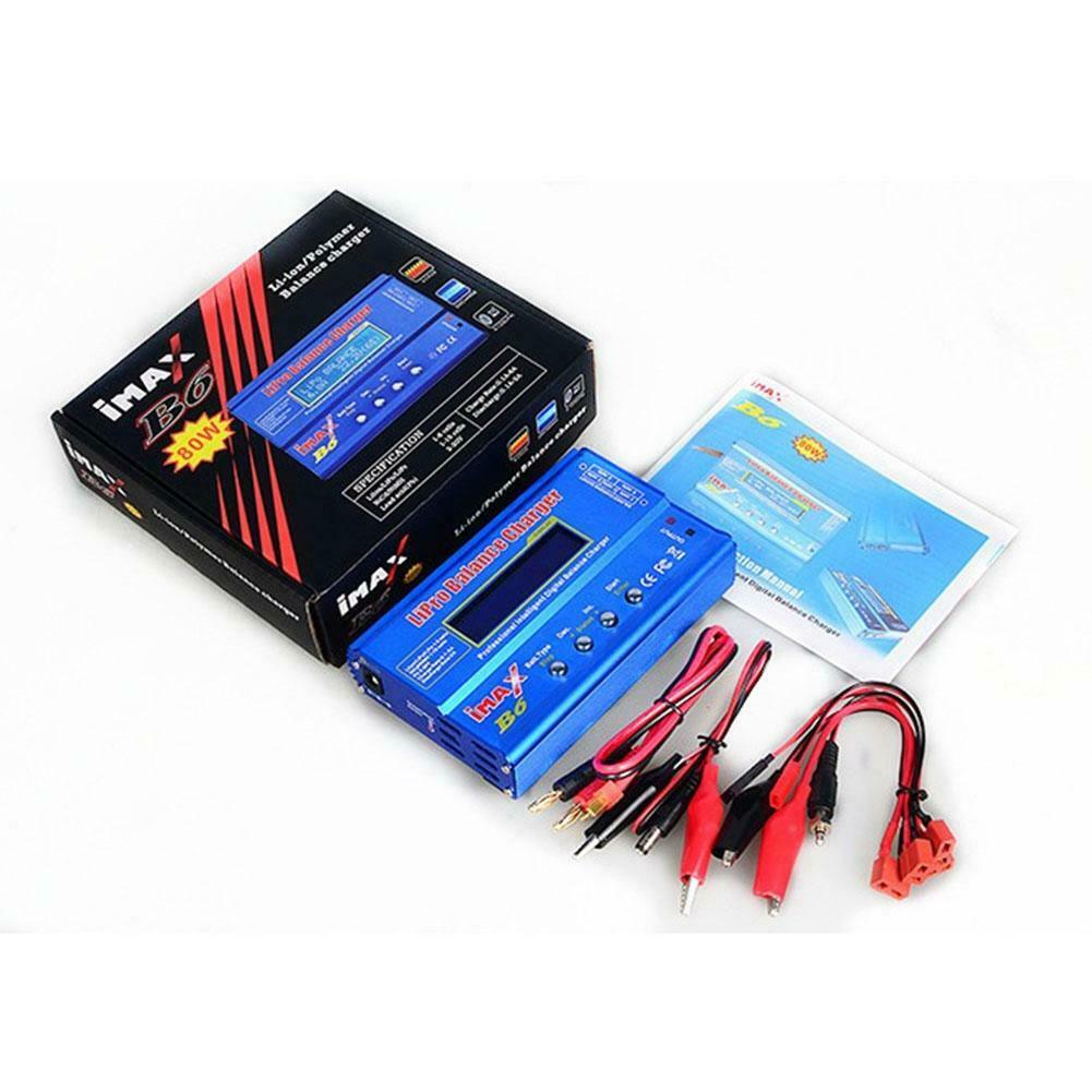 iMAX 80W B6 Balance Battery Charger RC Lipo Nimh Nicd Digital Discharger LCD