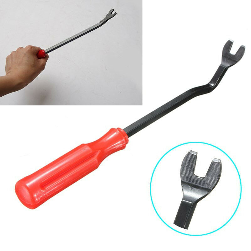 Universal 2in1 Car SUV Door Card Panel Trim Clip Removal Handle Tool Pry Kits