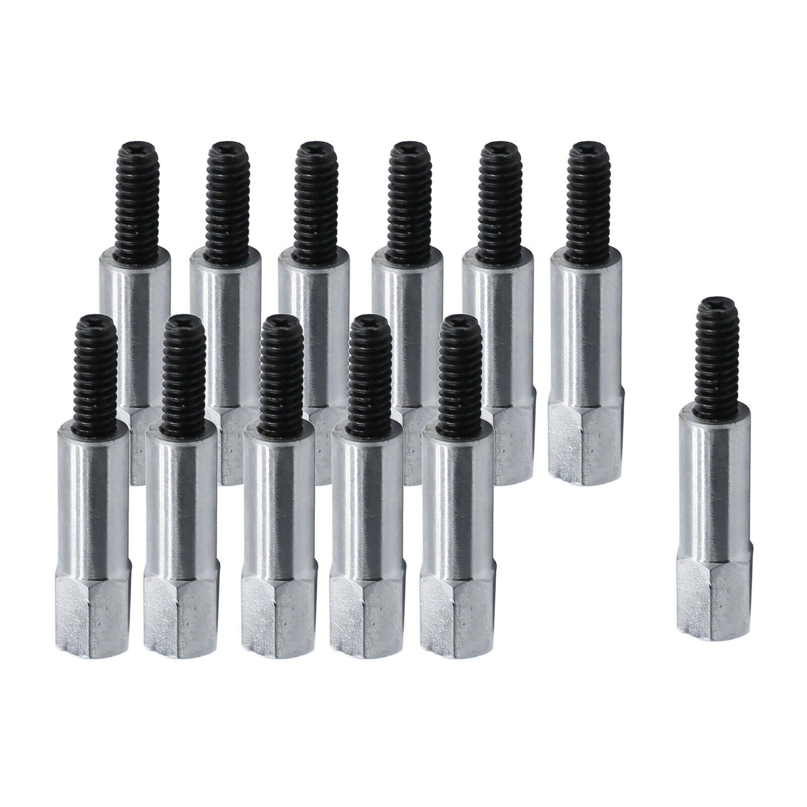 12-pack Valve Cover Bolt Stud Kit for Chevy 302 305 383 Engines Easy Install