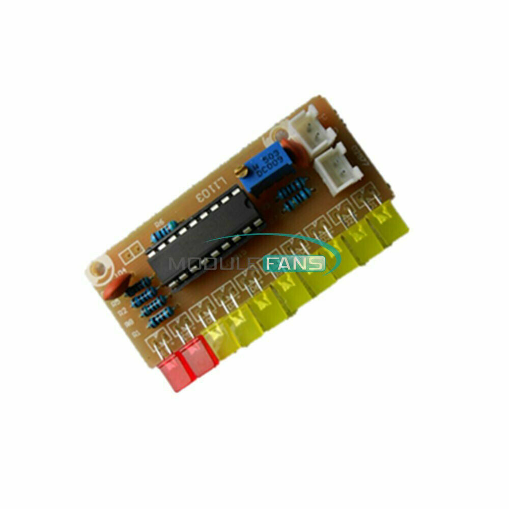 10 Audio Level Indicator LM3915 DIY Kit Electronic Audio Indicator Kit