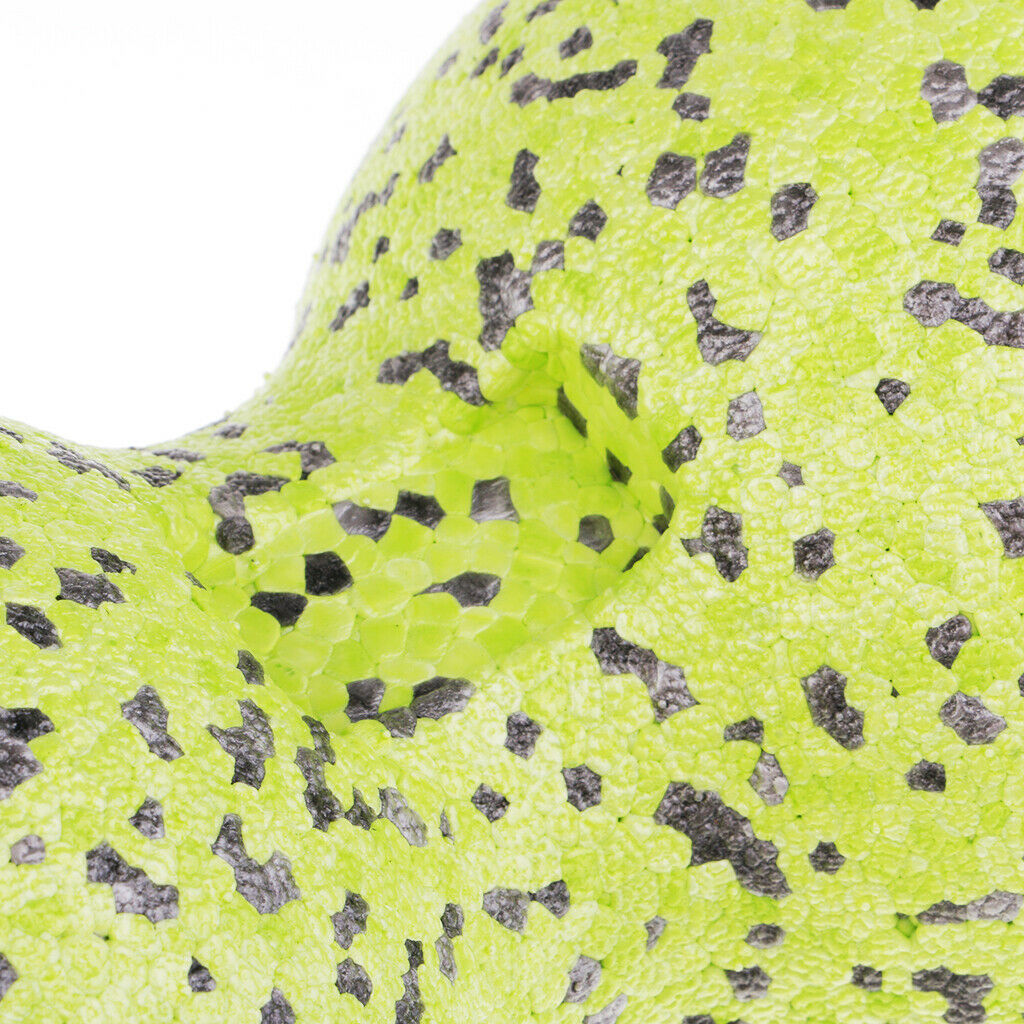 Double Massage Ball Peanut   Point For Yoga Gym Training Sports Green