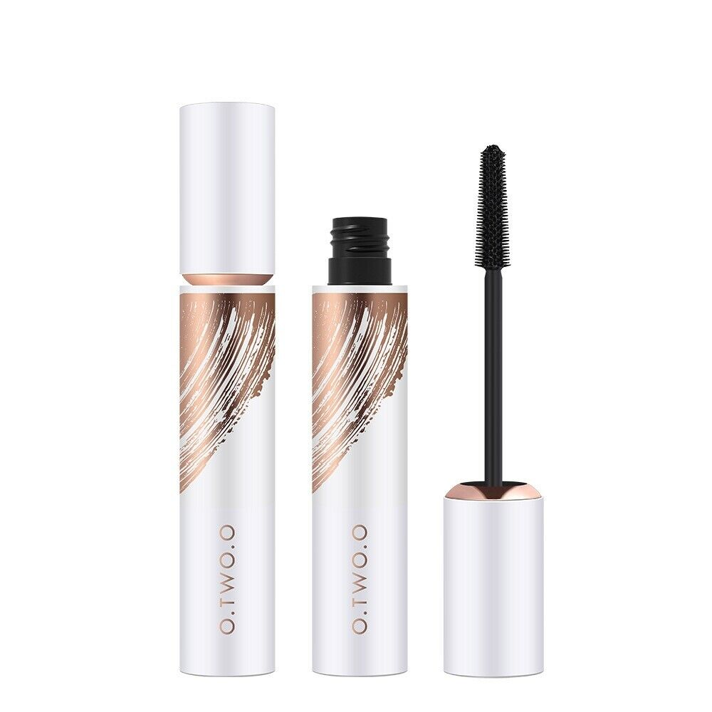 Mascara Black Long Curling Eyelash Eyes Cosmetics Waterproof Silk Fiber Mascara