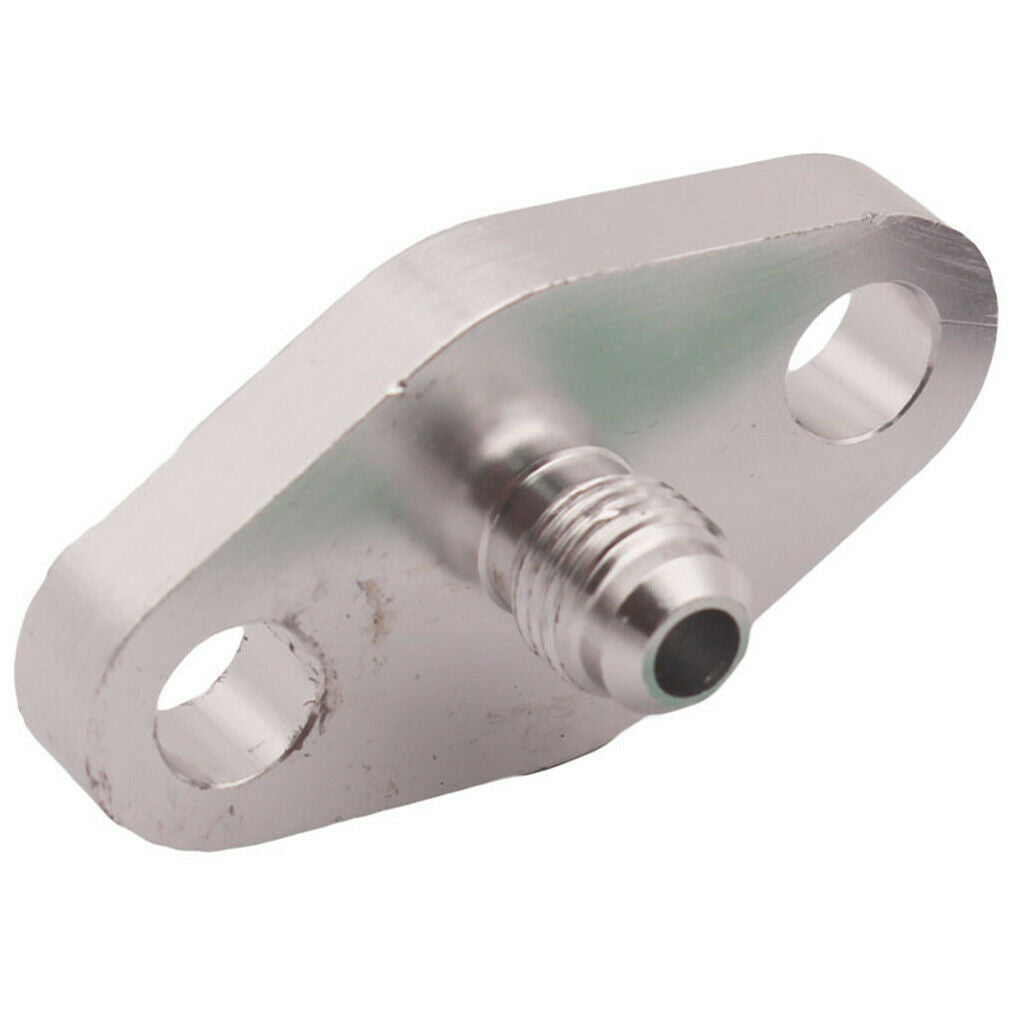 Billet Heavy Duty 4AN Aluminum Turbo Oil Return Drain Flange For T3 T4 T35 T40