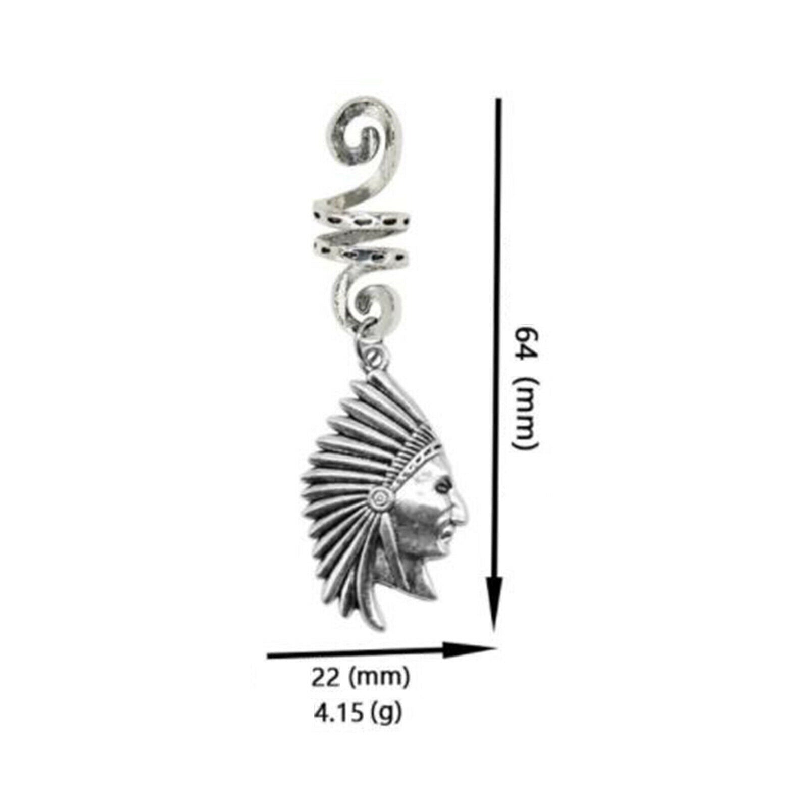 Mix different Metal Dreadlocks Hair Braid Rings Hair Braid Accessories