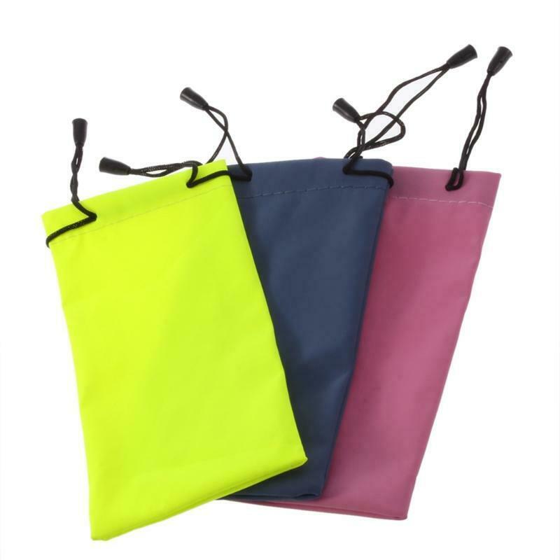 Waterproof Drawstring Pouch Bag Case For Sunglass Glasses Cellphone MP3 Camera