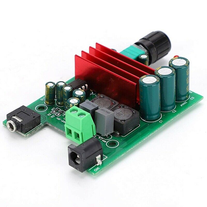 Power Amplifier Board High-Sensitivity Mono TPA3116 Subwoofer Amplifier ModuleF4