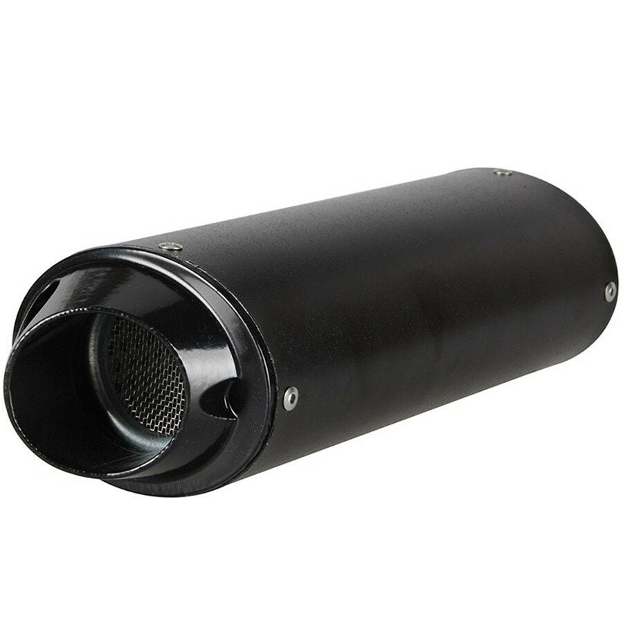 28mm Motorcycle Motorbike Exhaust Muffler Pipe Aluminium Alloy Exhaust Silencer