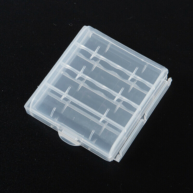 4 grid Portable Hard Plastic Case Holder Storage Box Cover for AA / AAA B.l8