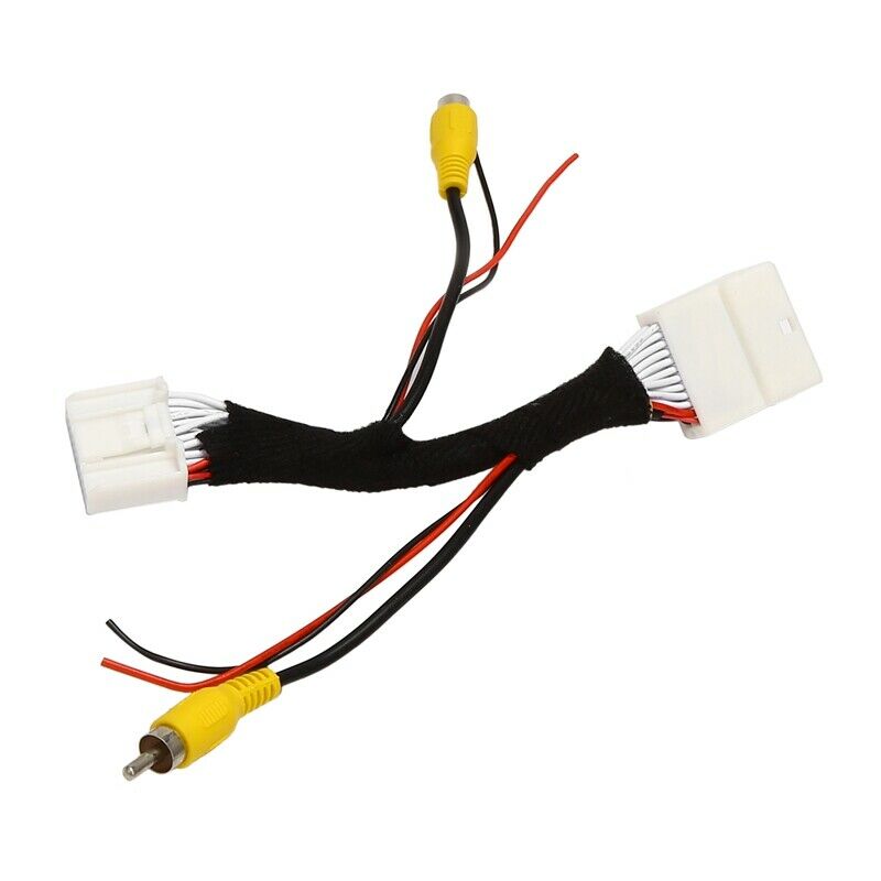 Reverse Backup Camera Car Radio Stereo T-Harness for Rear View Camera Adapter I8