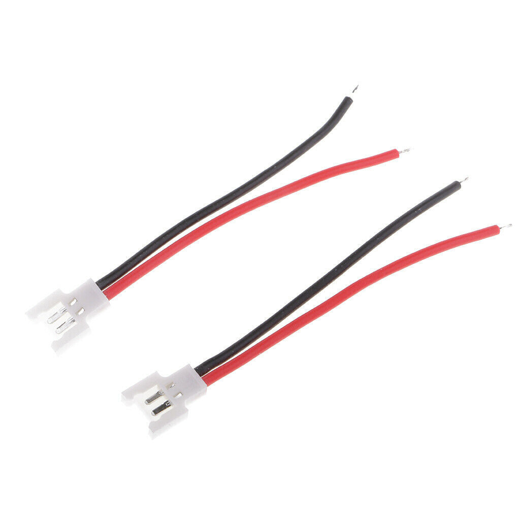 10pcs Battery Charging Cable Male Adapter 3.7v Plug Lithium Battery Wire for RC