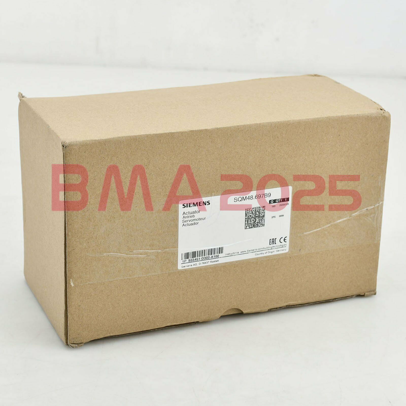 Brand New Combustion Actuator SQM48.697B9 1 year warranty DHL free Ship SM9T