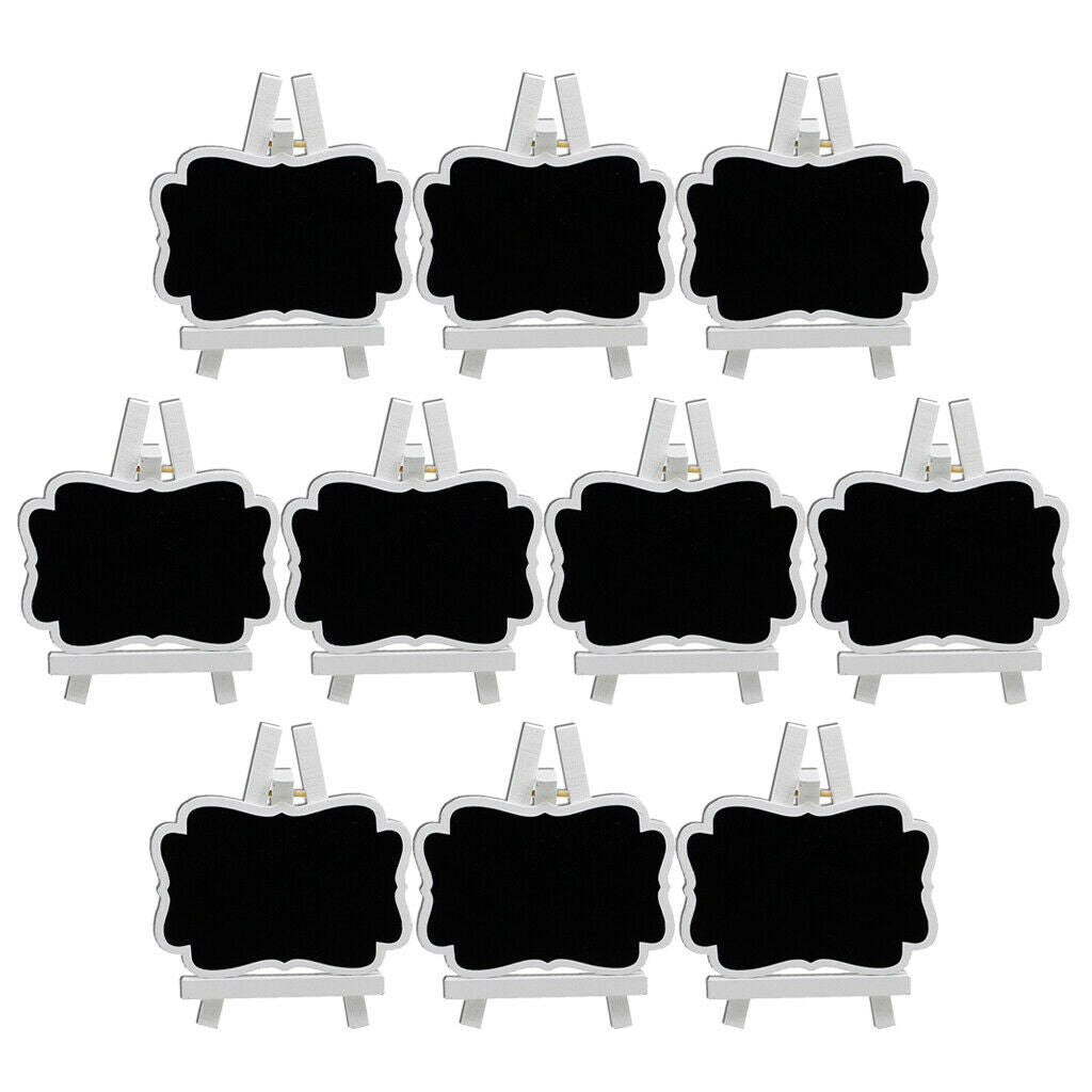 30Pcs Handmade Wooden Slate Chalkboard Tags, Weddings Partys Mothers Fathers
