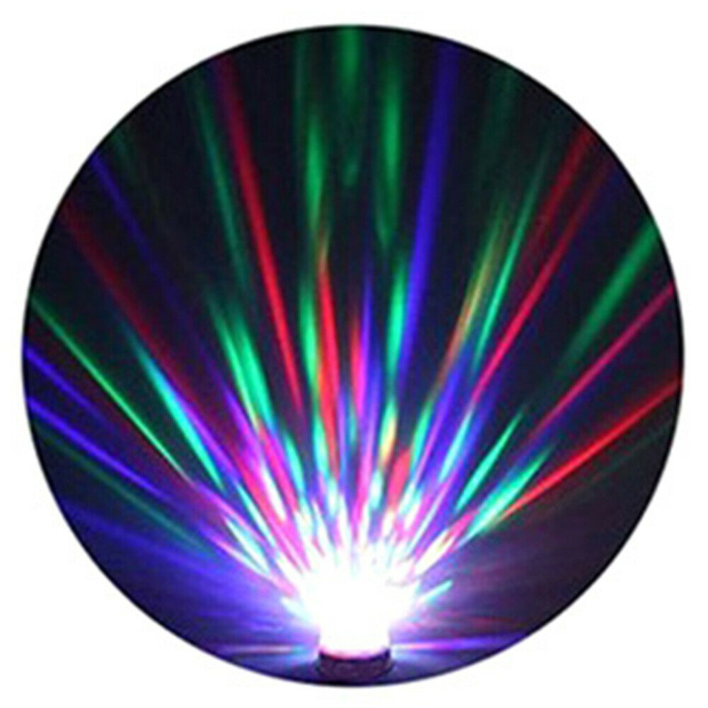 Rotating Bulb Stage E27 3W Light Colorful for Holiday Birthday  Halloween Party