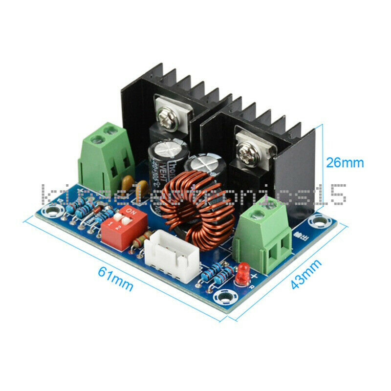 1PCS 200W 8A DC-DC Buck Converter Voltage Regulator Adjustable Step Down Board
