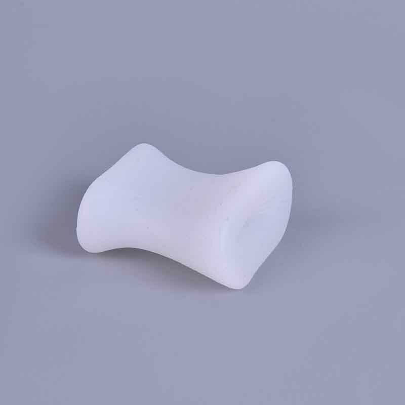 1Pair Silicone Foot Finger Toe Separator Hallux Valgus Corrector Feet C JfJCA Lt