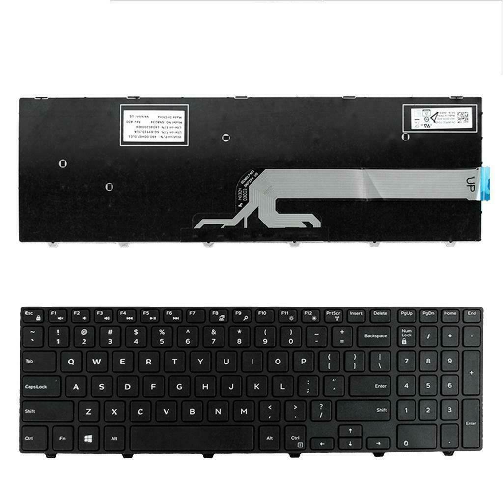 US Keyboard For  Inspiron 15-5000 Series 5547 With Black Frame