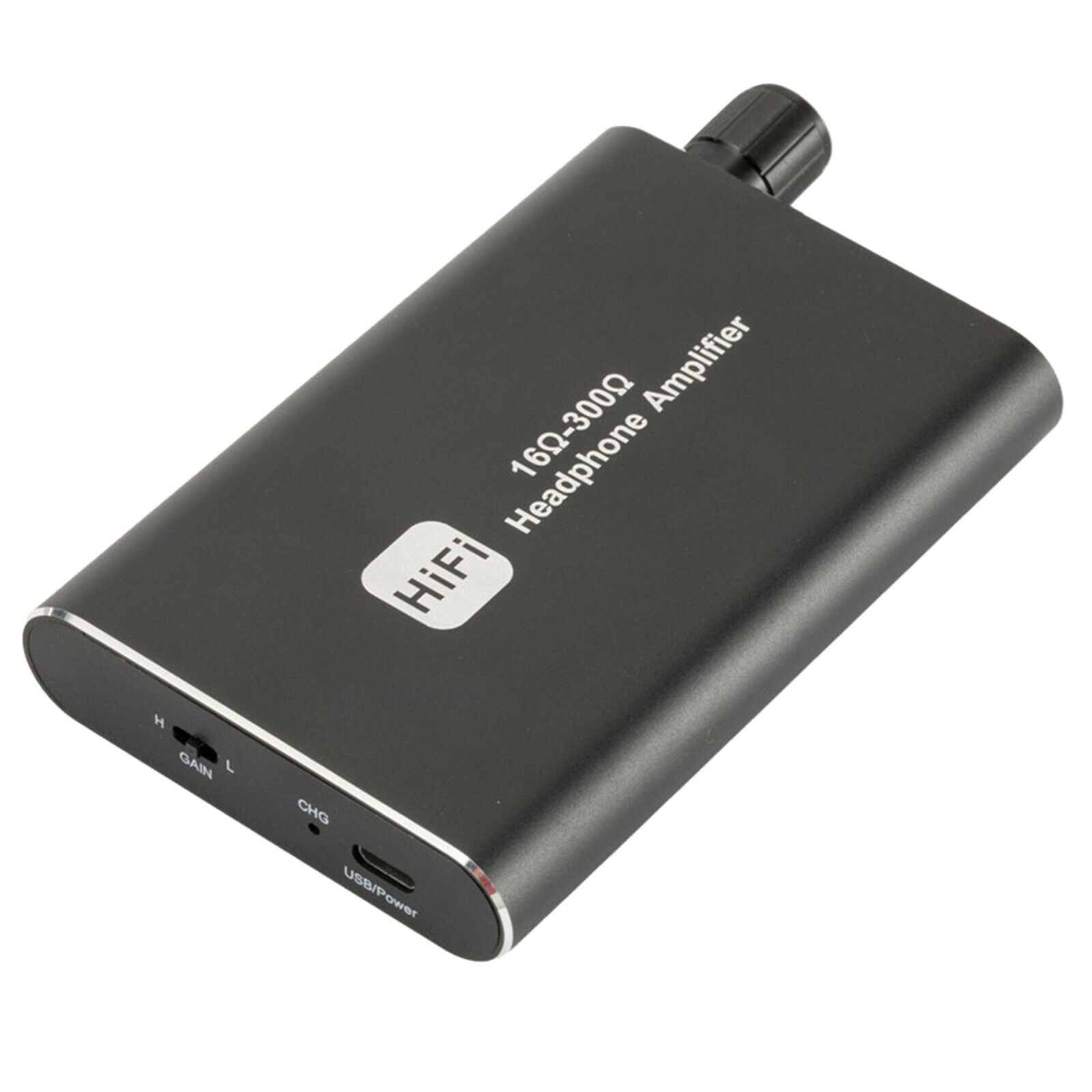 Portable HIFI Headphone Amplifier AMP Volume Control w/ Audio USB Cable for