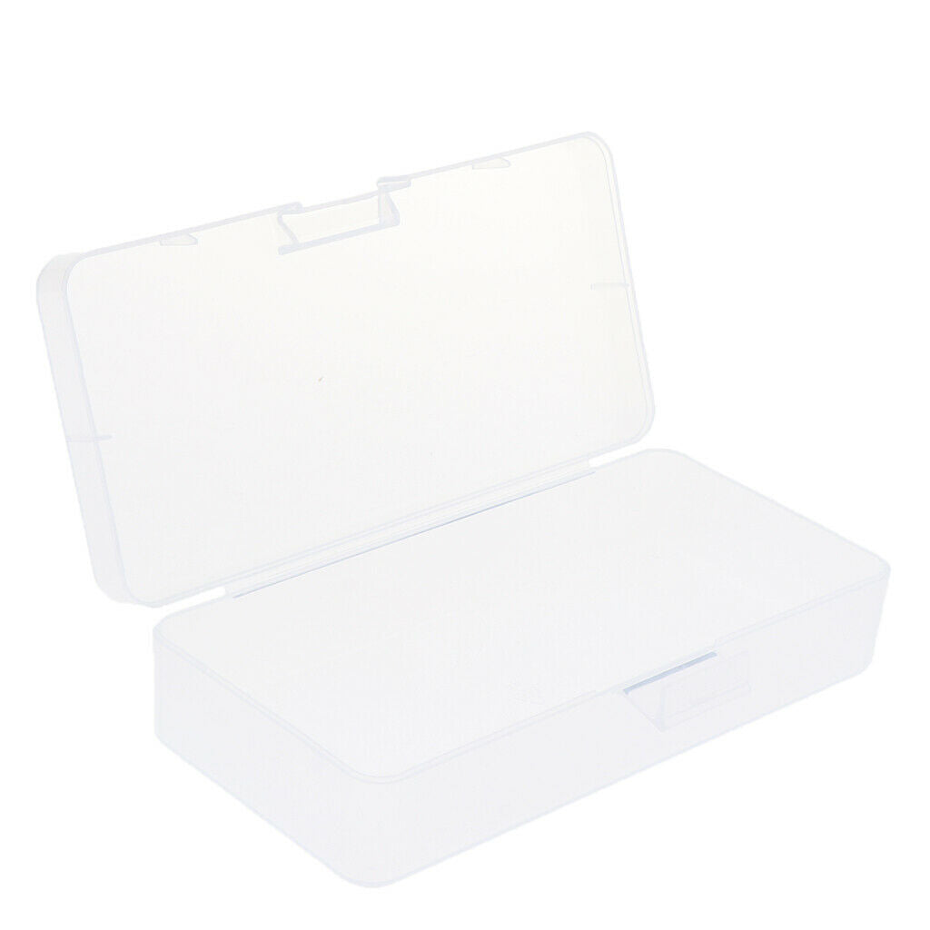 Multipurpose Tools Transparent Plastic Container 19.5 X9 X 4.5 Cm