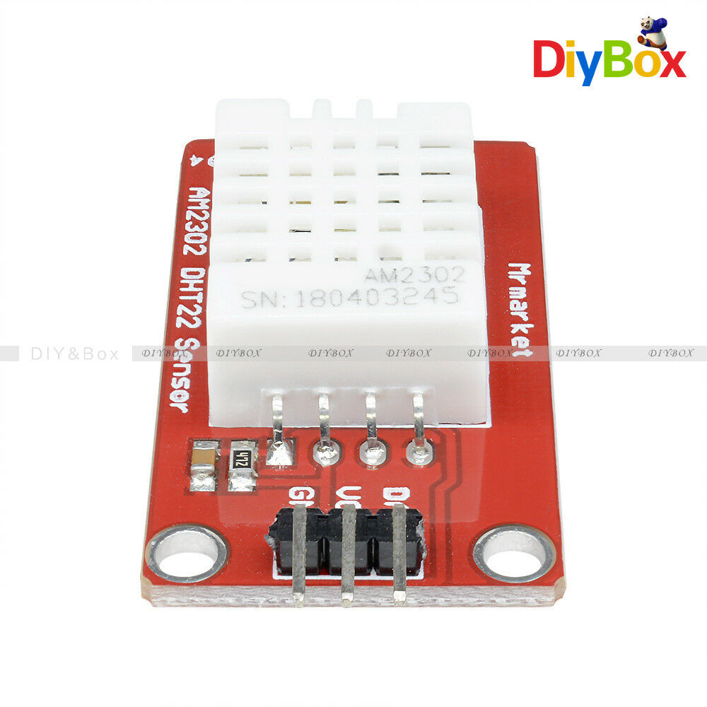 DHT22 Red AM2302 Digital Temperature & Humidity Sensor Module for Arduino Uno R3