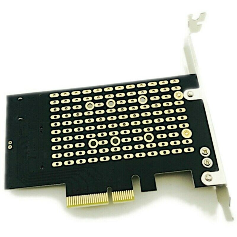 1X(Pcie To M2/M.2 Adapter M.2 Ngff To Desktop Pcie X4 X8 X16 Nvme Sata Dual 9G9)