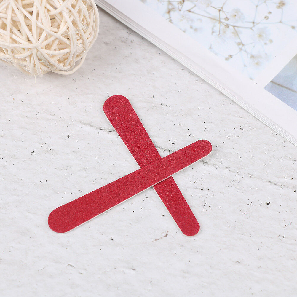 20xdouble-sided nail file practical premium durable emery board manicure fil XC
