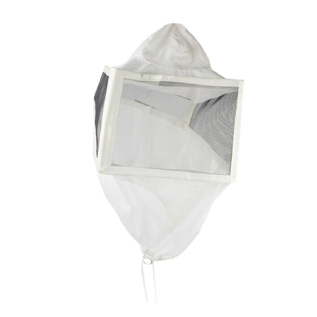 1x Beekeeping Bee Veils Round Hat Mosquito Fly Head Net Face Protection