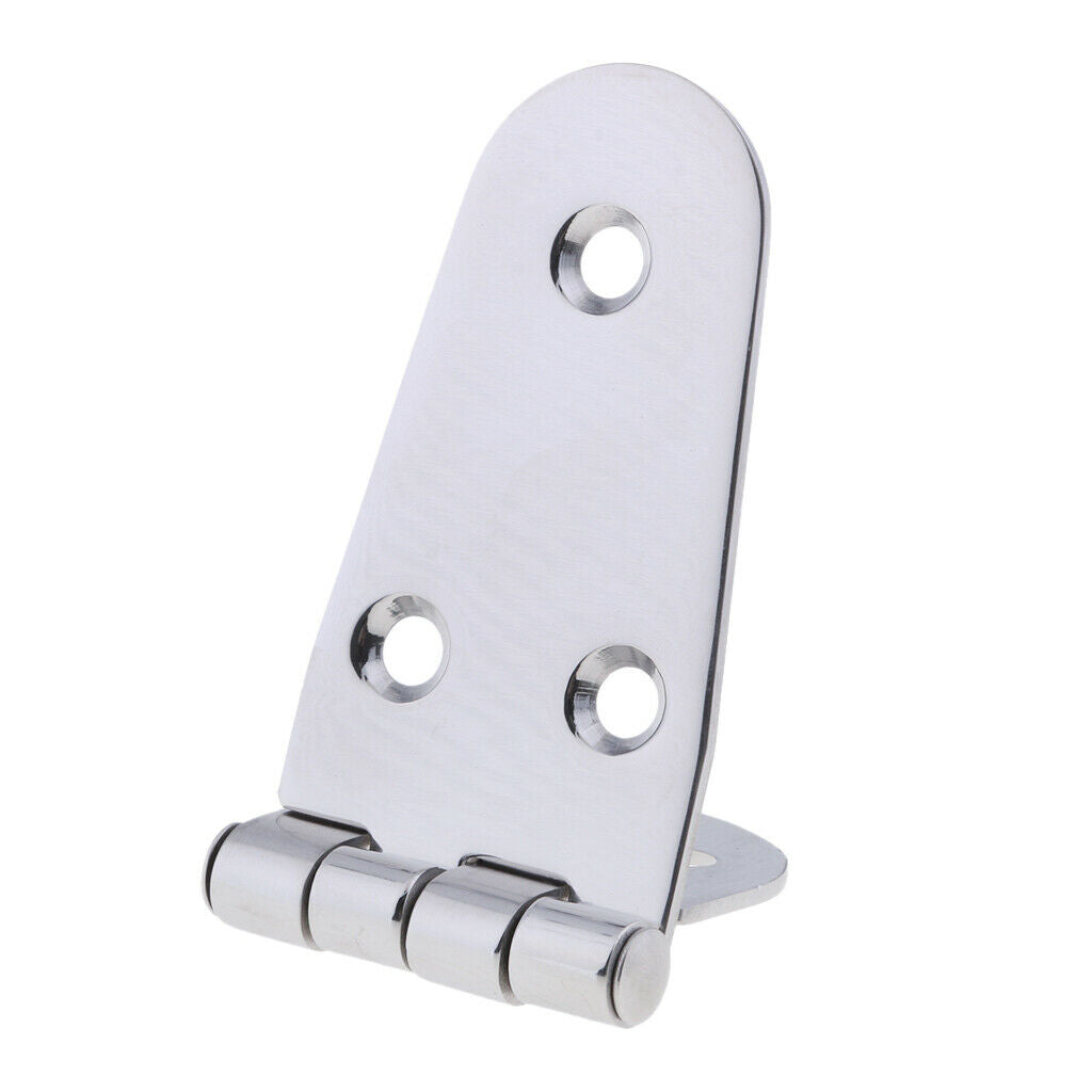 Boat Deck Cabin Hardware Stainless Door Hinge Marine Round Side 4" X 1.5"