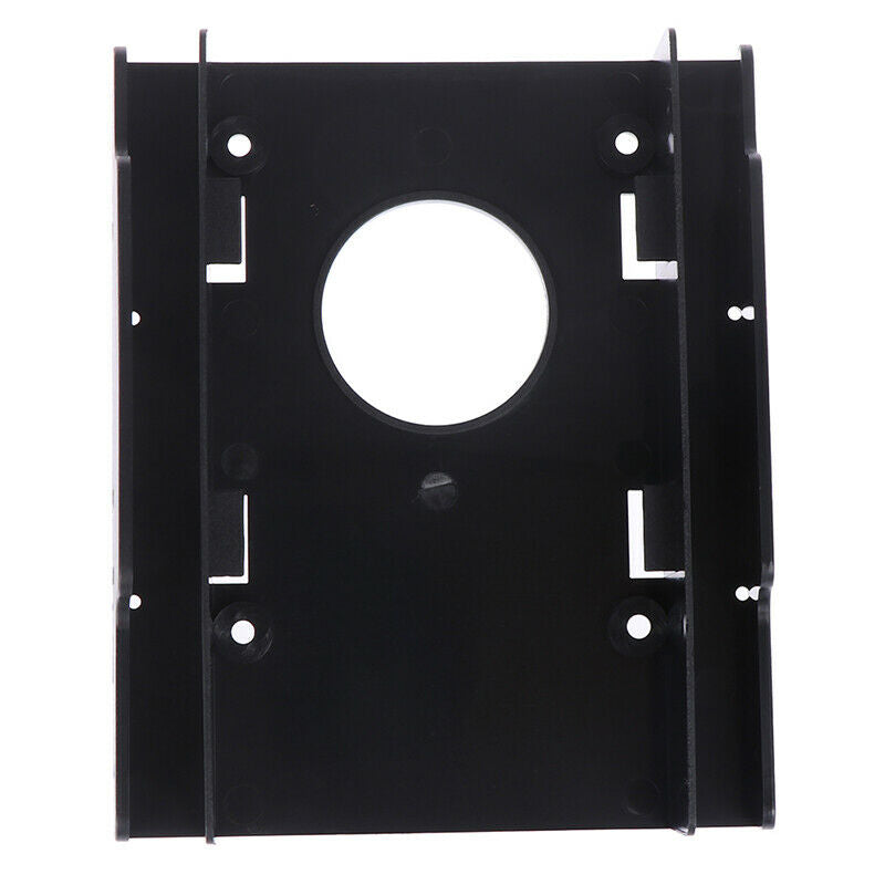 1Pc 2.5" SSD HDD dock to 3.5" hard drive bay plastic mounting kit adapte .l8