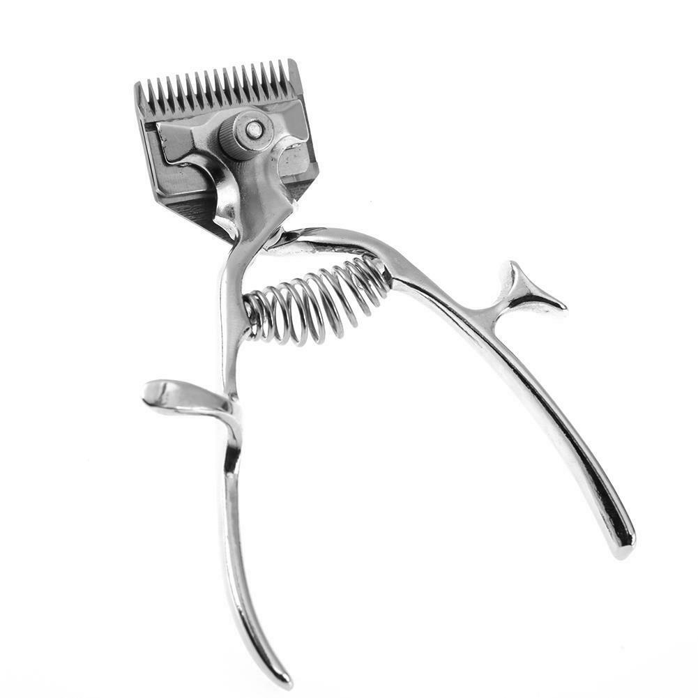Portable Manual Pet Hair Clippers Barber Trimmer Scissors Grooming Tools @