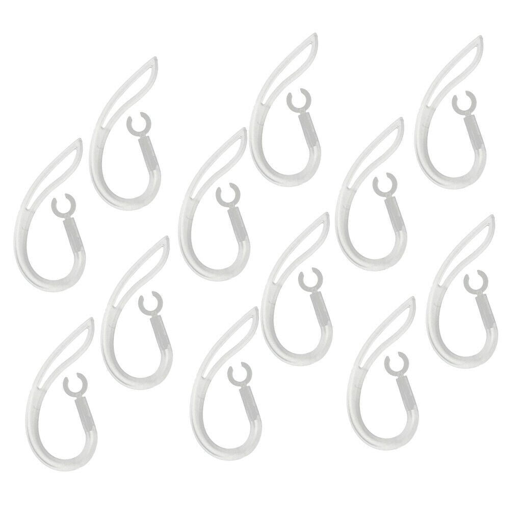 12 X Universal 6mm Ear Hook Clip Clamp Ear Hook For Bluetooth Headset