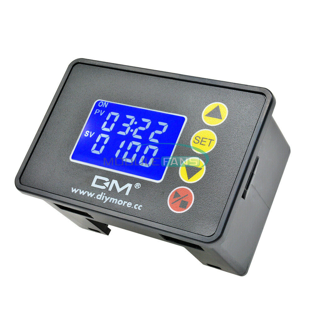 Microcomputer Time Controller Module Display 1.37"inch LCD DC24V 480W 0000~9999S