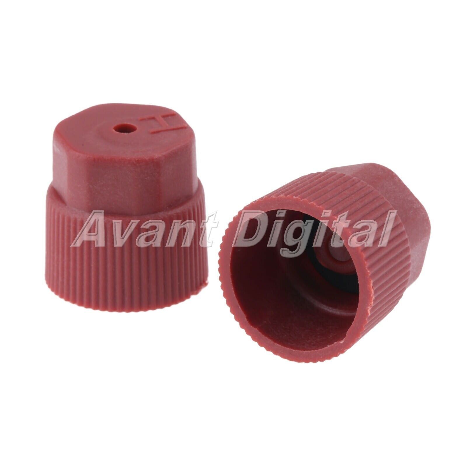 R134a 5 Blue Low 13mm & 5 Red High 16mm Air Conditioning Charging Port Caps 10Pc