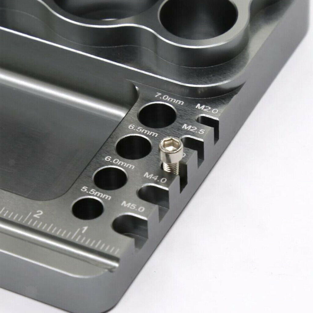 Alloy RC Tools Stand Screwdriver Organizer Socket for RC Cars Trucks DIY