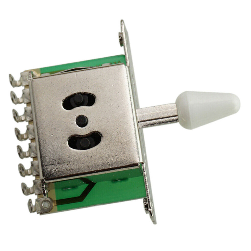 Guitar 5 Way Pickup Selector Switch for ST SQ Guitar Parts White