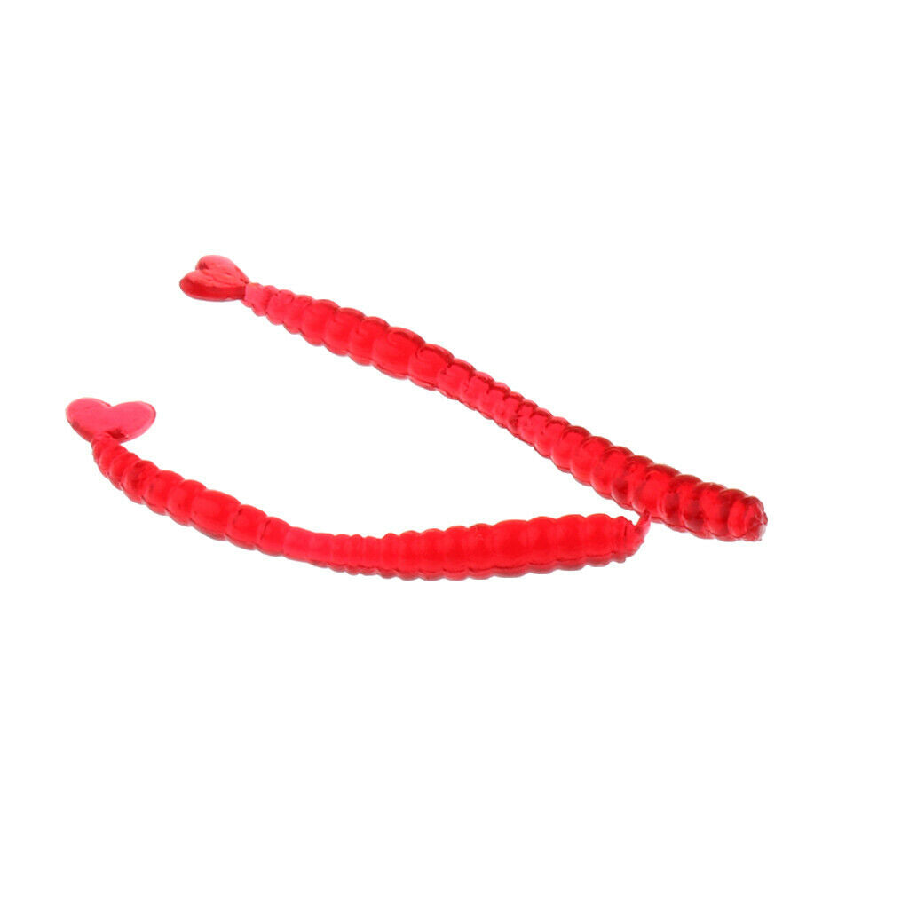 160Pcs Artificiais Fishing Worms Lure Soft  Fishing Lures Curly Grub Baits