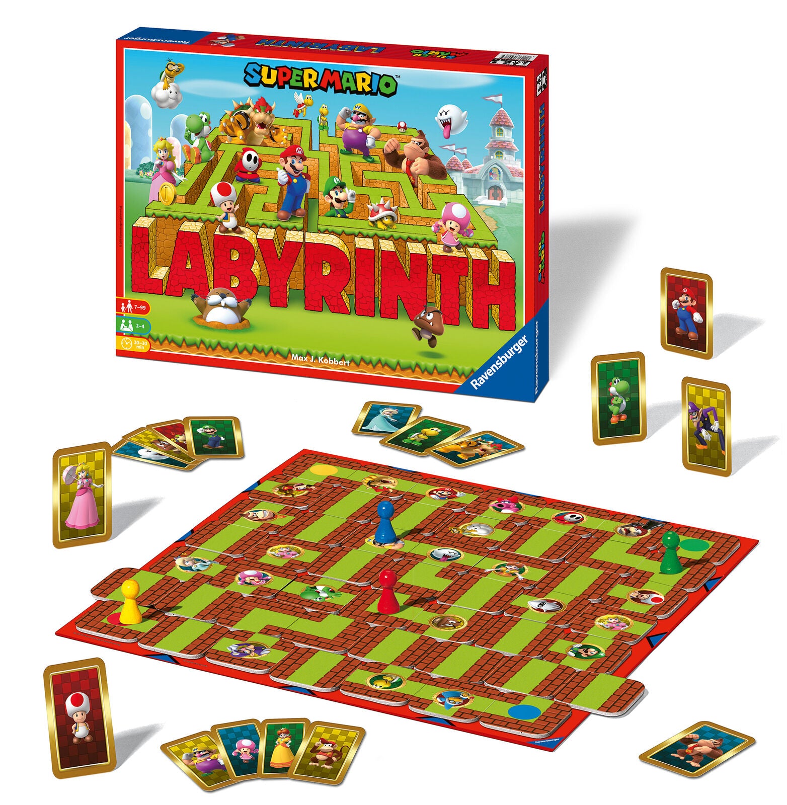 26063 Ravensburger Super Mario Labyrinth The Moving Maze Game Family Children