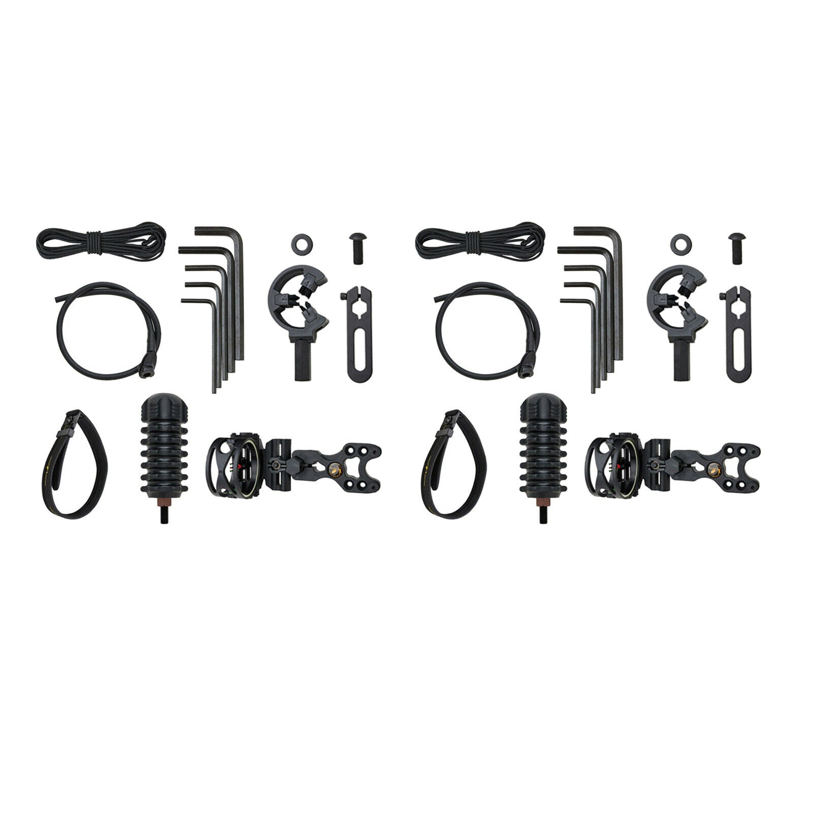 2Set Compound Recurve Bow Arrow Essential Accessories Combo Set Arrow Rest