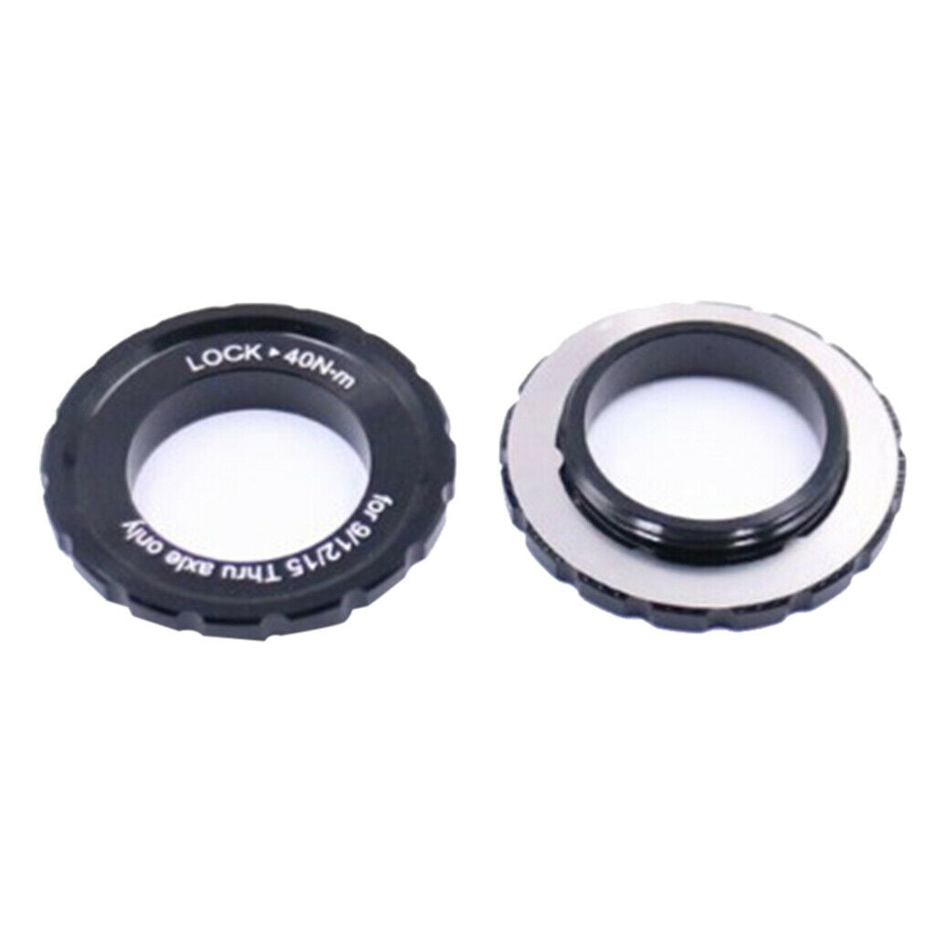 Aluminium Alloy Centerlock Adapter Road Bike Wheel Thru-Axle Hub Lock Cover