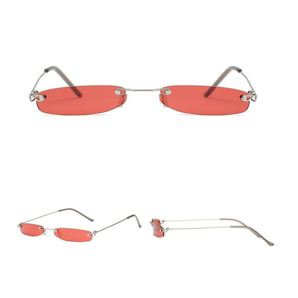 Unisex Fashion Small Lens UV400 Designer Plastic Sunglasses Purple