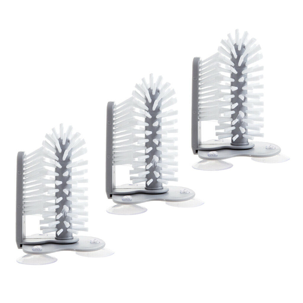 3 Packs Cup Washing Brush Home Kitchen Sink Tumbler Bottle Cleaner Tool