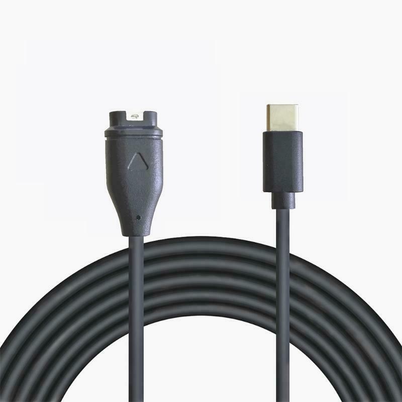 For Garmin-Fenix6 6S 6X 5 5S 5X Forerunner 245 Type-c Fast Charger Data Cable