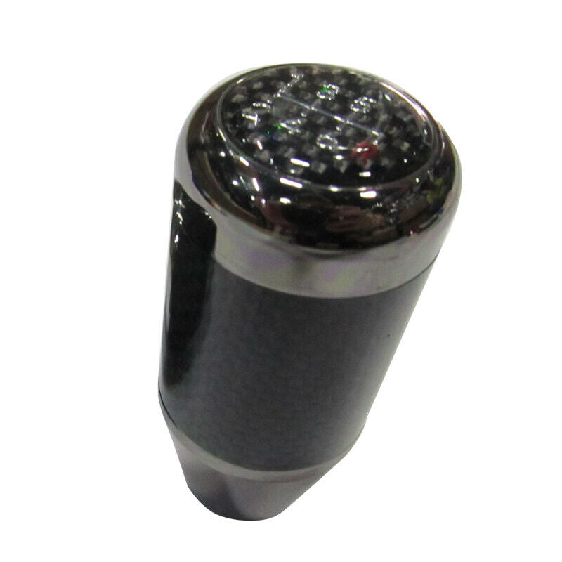 Real Carbon Fiber Car SUV Truck Gear Shift Knob w/ M8 M10 Adapters Shifter Lever