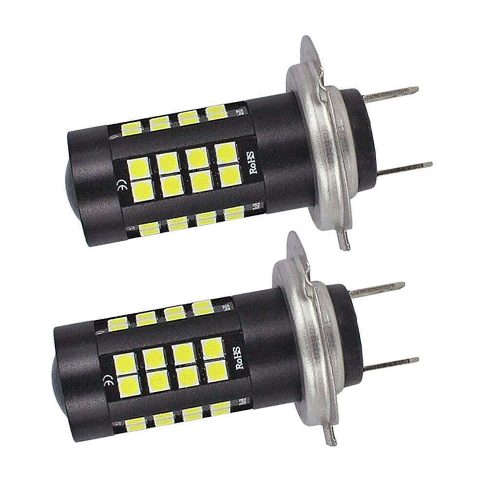 Auto Car 44SMD LED Fog Headlight Bulb Conversion Kit Hi/Lo Beam Lamp H7 3030
