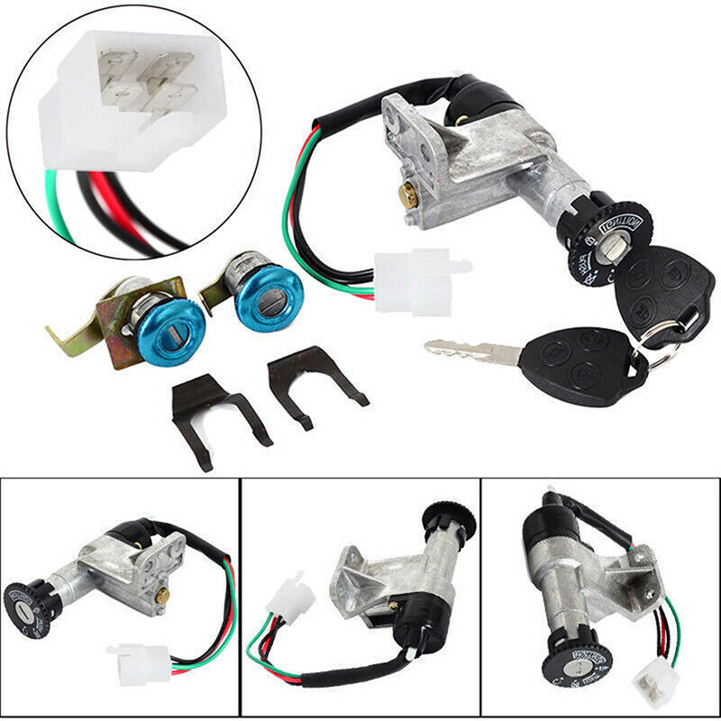 Key Ignition Switch Lock For Chinese Scooter Taotao Jonway Roketa GY6 50cc-15 Pb