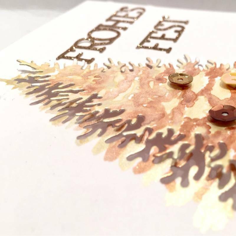 Xmas Tree Metal Cutting Dies for DIY Scrapbook Album Paper Card Making De.l8